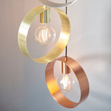 Amos Hoop 5 Light Pendant Cluster Multi Coloured –  from Amos Lighting + Home