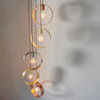 Amos Hoop 5 Light Pendant Cluster Multi Coloured –  from Amos Lighting + Home