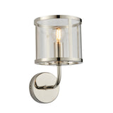 Amos Hopton Wall Light Bright Nickel –  from Amos Lighting + Home