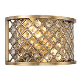 Endon Hudson Wall Light Antique Brass –  from Amos Lighting + Home