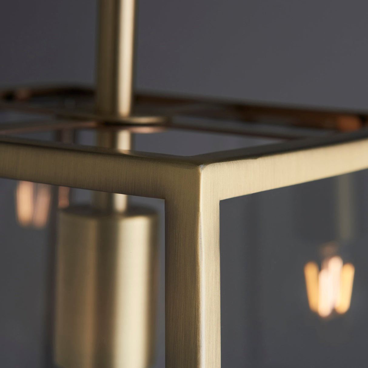 Endon Hurst Pendant Antique Brass –  from Amos Lighting + Home