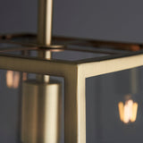 Endon Hurst Pendant Antique Brass –  from Amos Lighting + Home