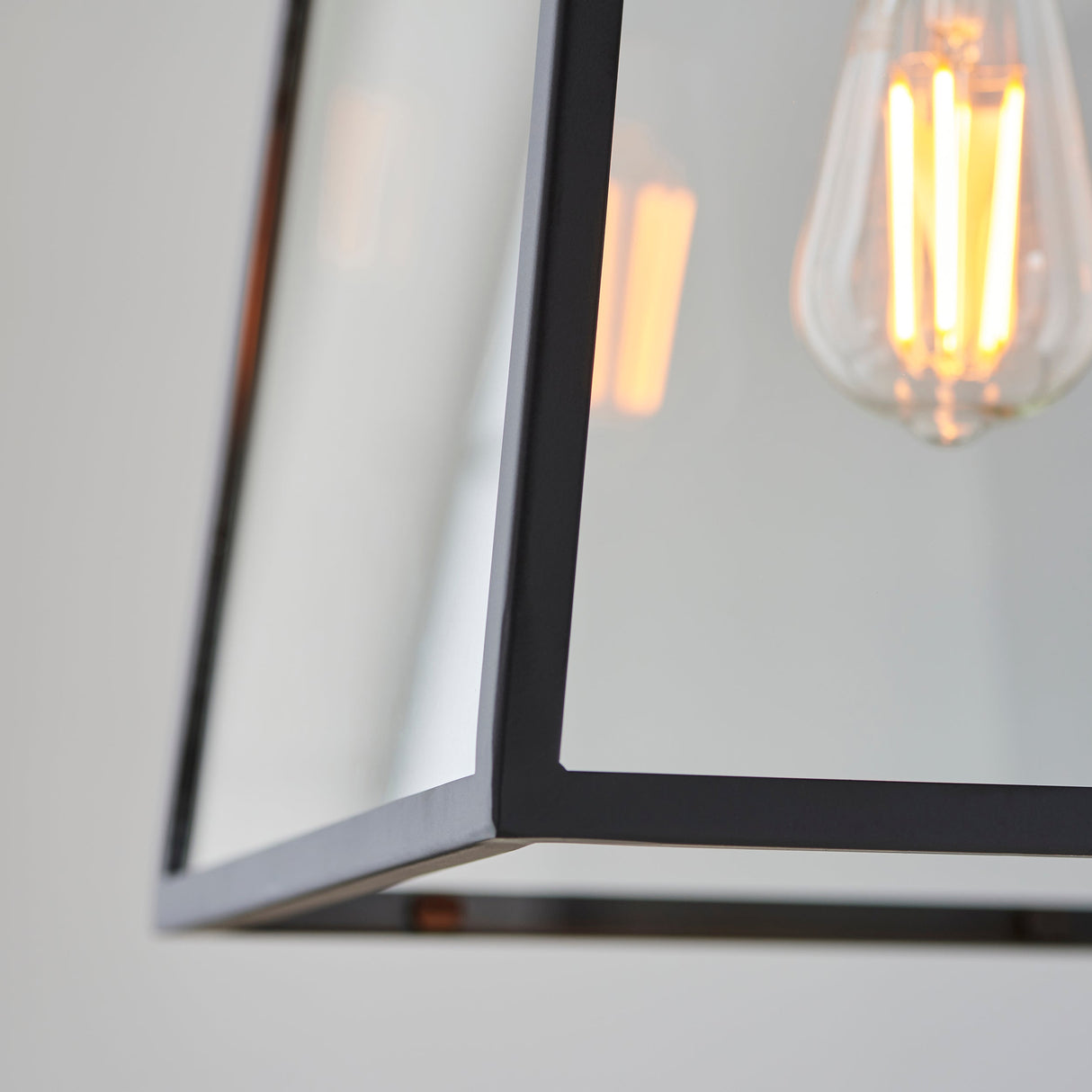 Endon Hurst Pendant Matt Black –  from Amos Lighting + Home