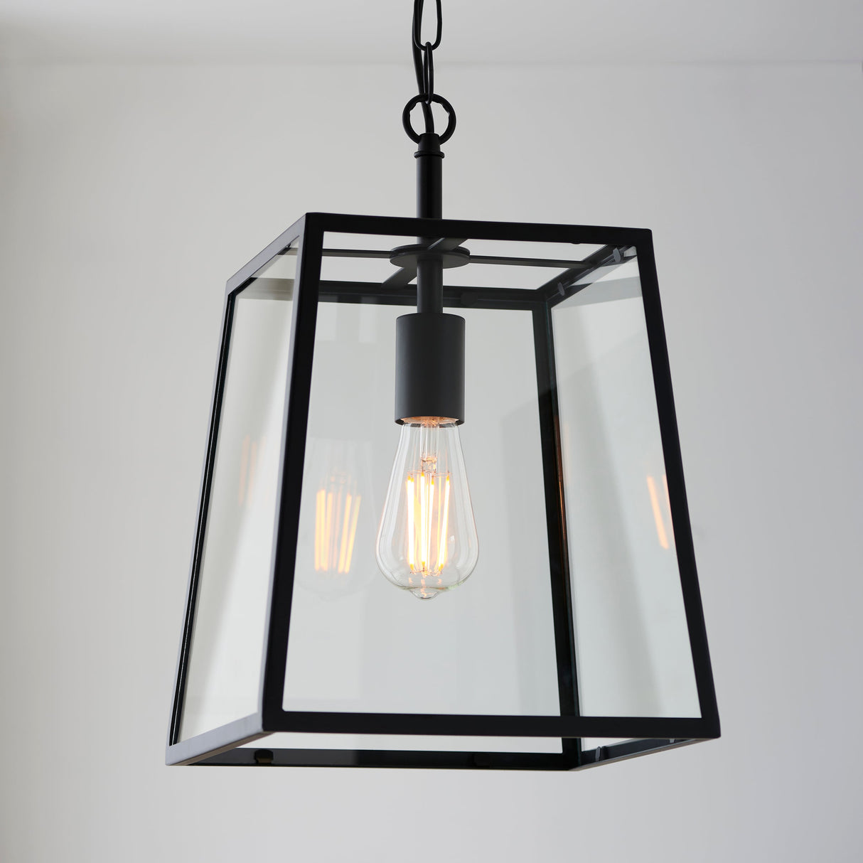 Endon Hurst Pendant Matt Black –  from Amos Lighting + Home