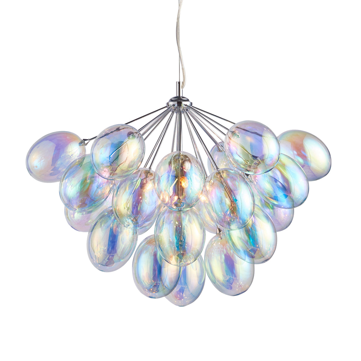 Amos Infinity 6lt Chandelier Multi –  from Amos Lighting + Home