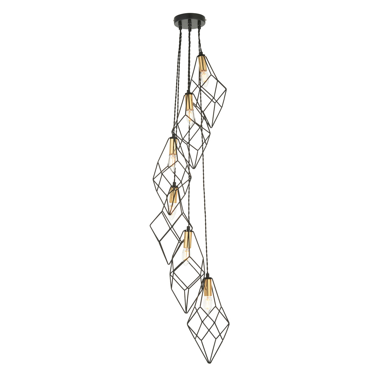 Amos Jaxon 6lt Cluster Pendant –  from Amos Lighting + Home