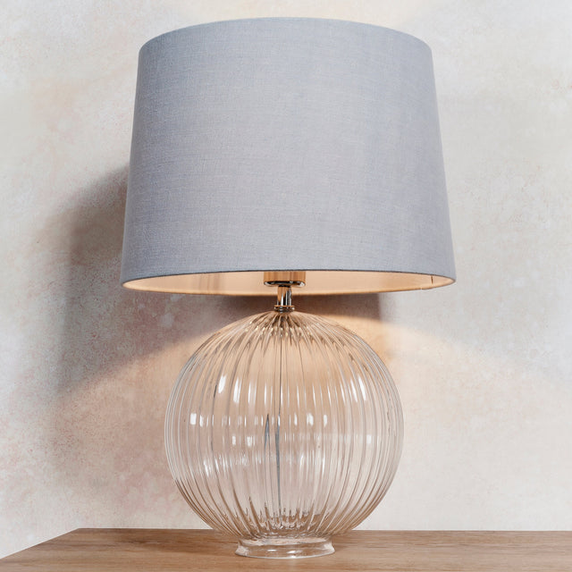 Endon Jemma Table Lamp Base Clear –  from Amos Lighting + Home