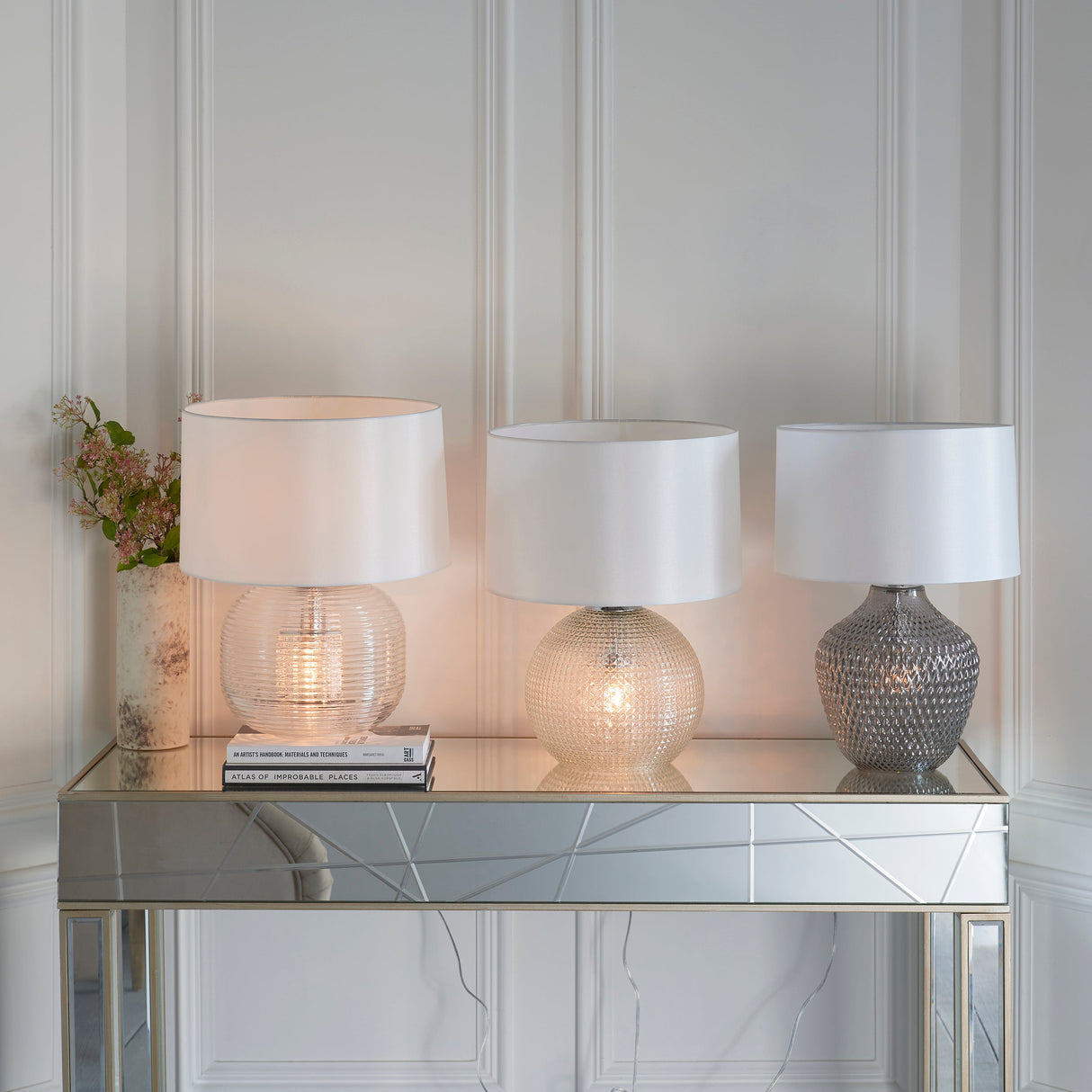 Amos Knighton Duel Lit Table Lamp –  from Amos Lighting + Home