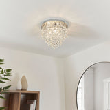 Amos Kristen Bathroom 3lt Flush Ceiling Light –  from Amos Lighting + Home