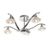 Endon Langella 5lt Semi flush –  from Amos Lighting + Home