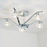 Endon Langella 5lt Semi flush –  from Amos Lighting + Home