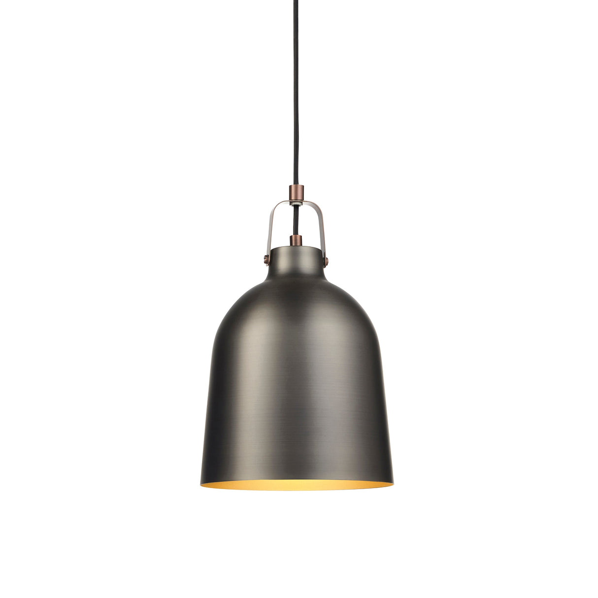 Amos Lazenby Pendant Aged Pewter & Aged Copper –  from Amos Lighting + Home