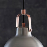 Amos Lazenby Pendant Aged Pewter & Aged Copper –  from Amos Lighting + Home