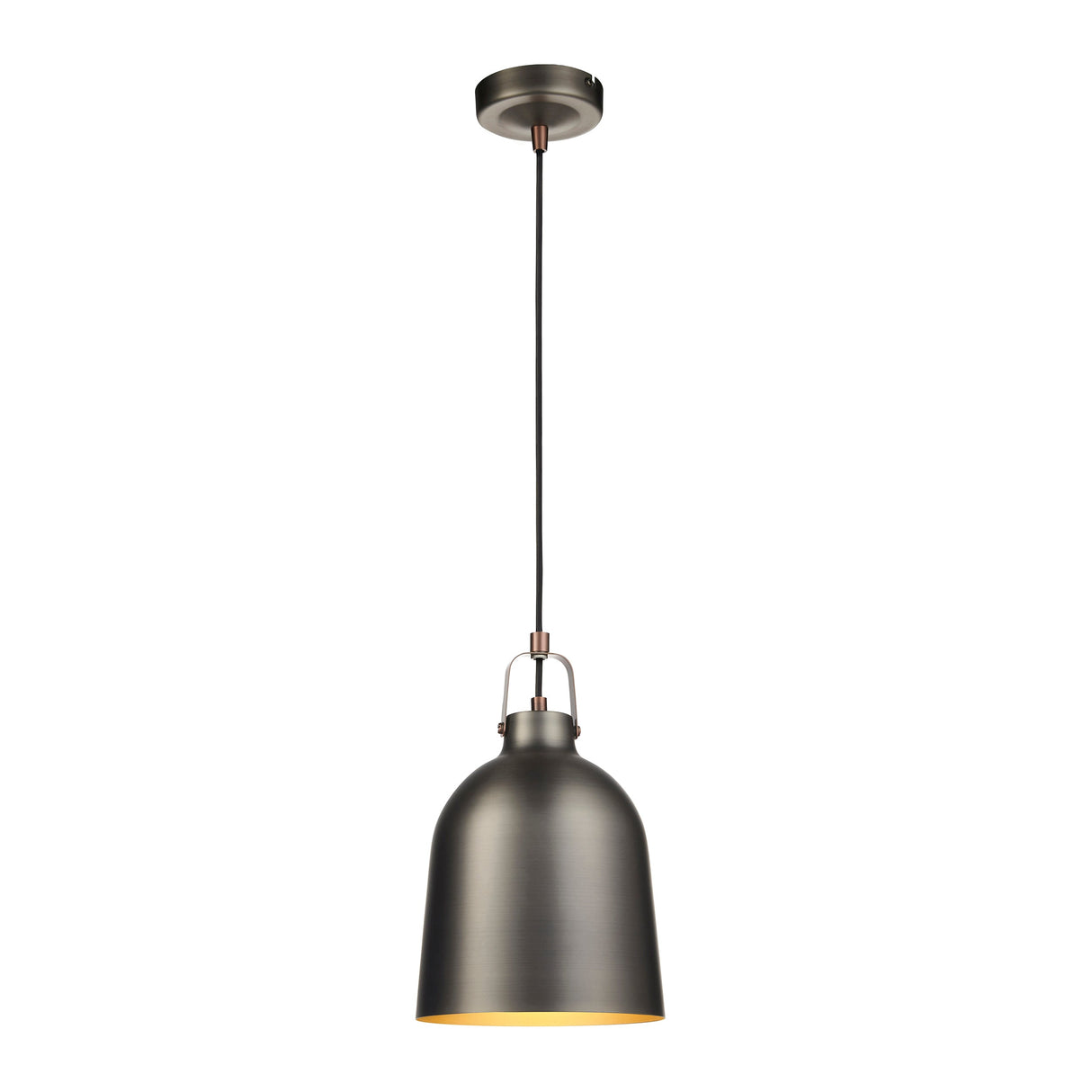 Amos Lazenby Pendant Aged Pewter & Aged Copper –  from Amos Lighting + Home