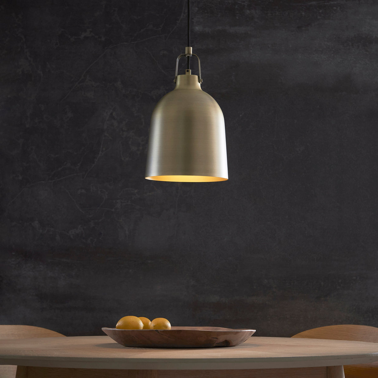 Amos Lazenby Pendant Antique Brass –  from Amos Lighting + Home