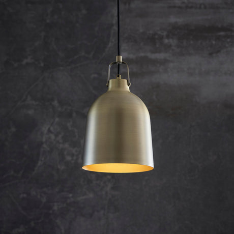 Amos Lazenby Pendant Antique Brass –  from Amos Lighting + Home