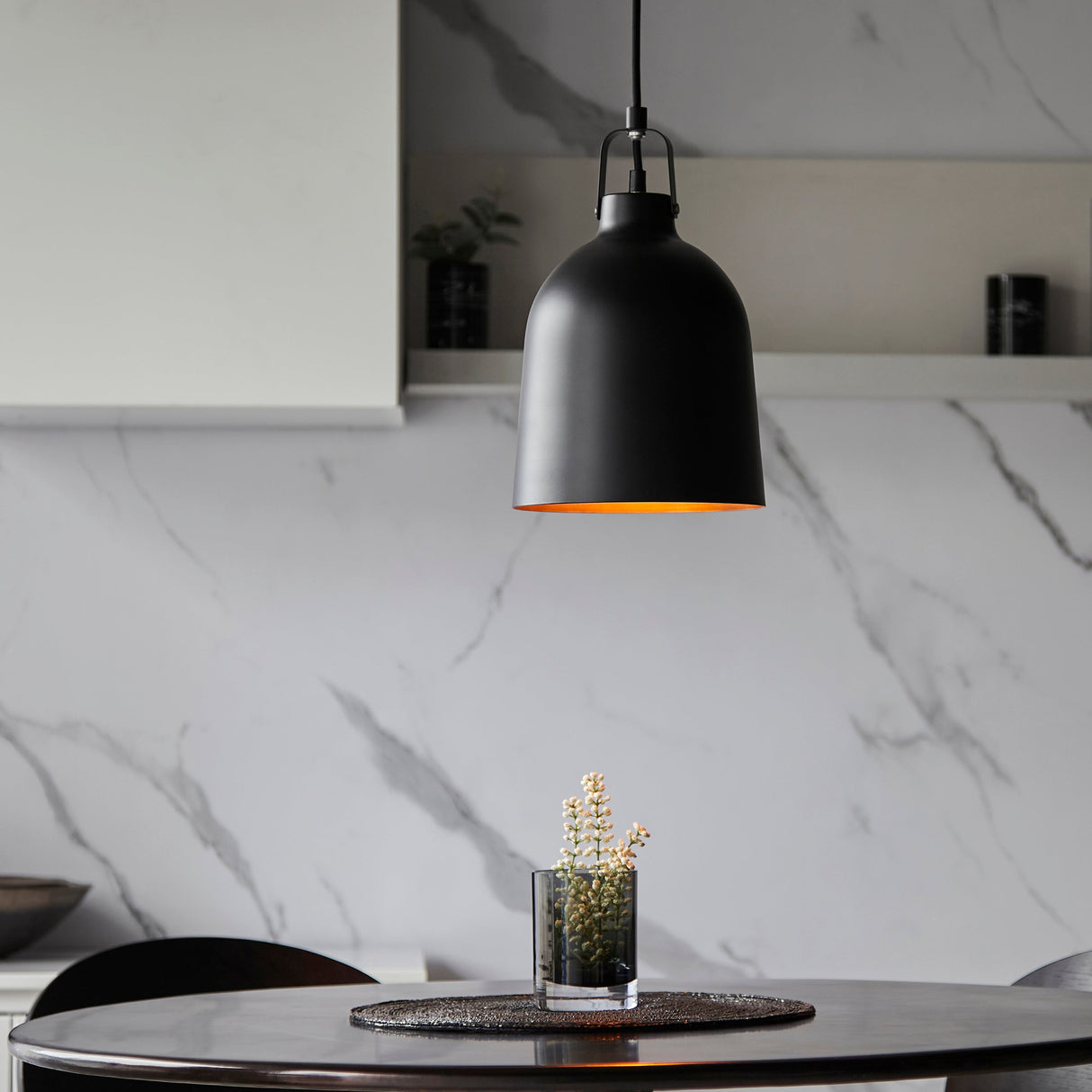 Amos Lazenby Pendant Matt Black –  from Amos Lighting + Home