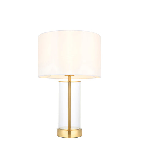 Amos Lessinar Touch Table Lamp Satin Gold Small –  from Amos Lighting + Home