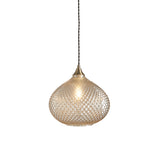 Endon Livia Pendant Champagne Glass –  from Amos Lighting + Home