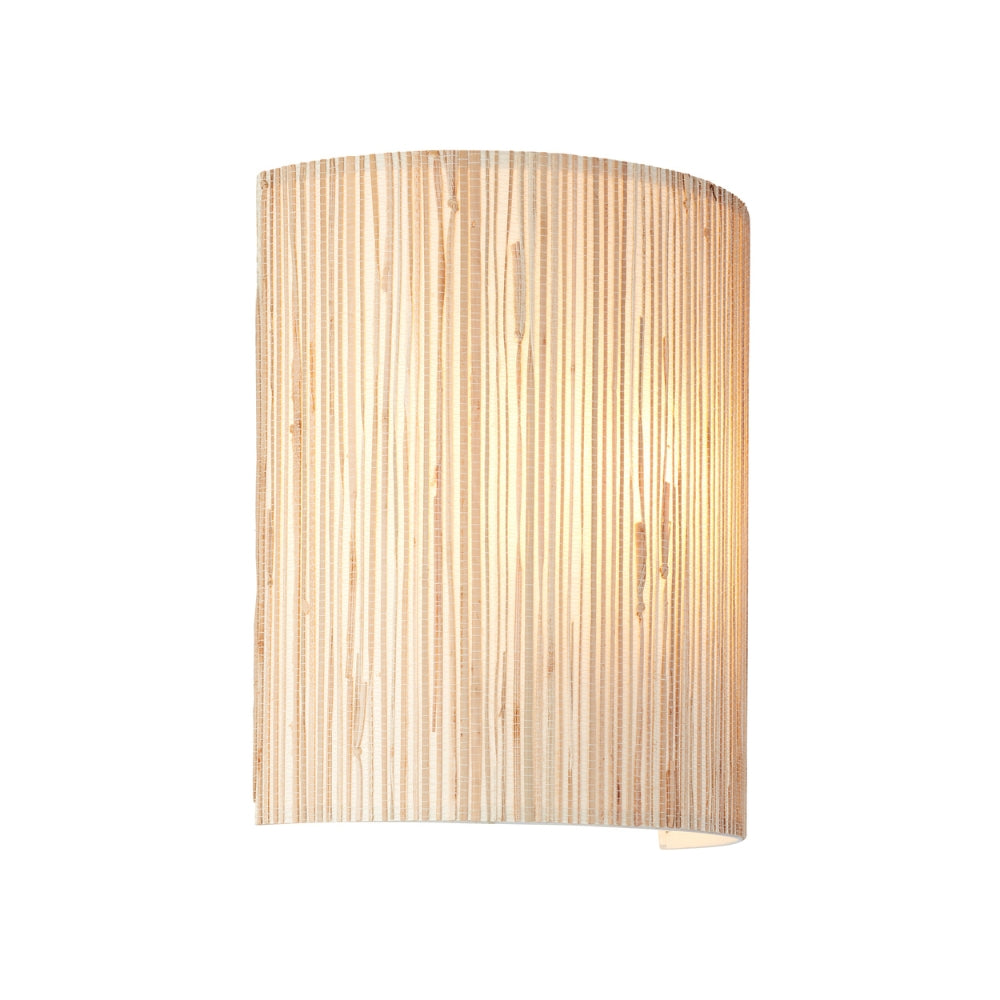 Amos Lanyon Wall Light, Natural Seagrass –  from Amos Lighting + Home