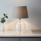 Amos Lyra & Cici Table Lamp Grey –  from Amos Lighting + Home