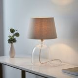 Amos Lyra & Cici Table Lamp Grey –  from Amos Lighting + Home