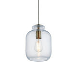 Amos Lyra Pendant Clear Textured Glass –  from Amos Lighting + Home