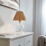 Amos Lyra Raffia Table Lamp –  from Amos Lighting + Home