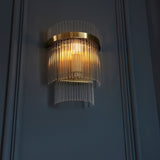 Amos Marietta Wall Antique Brass & Glass –  from Amos Lighting + Home