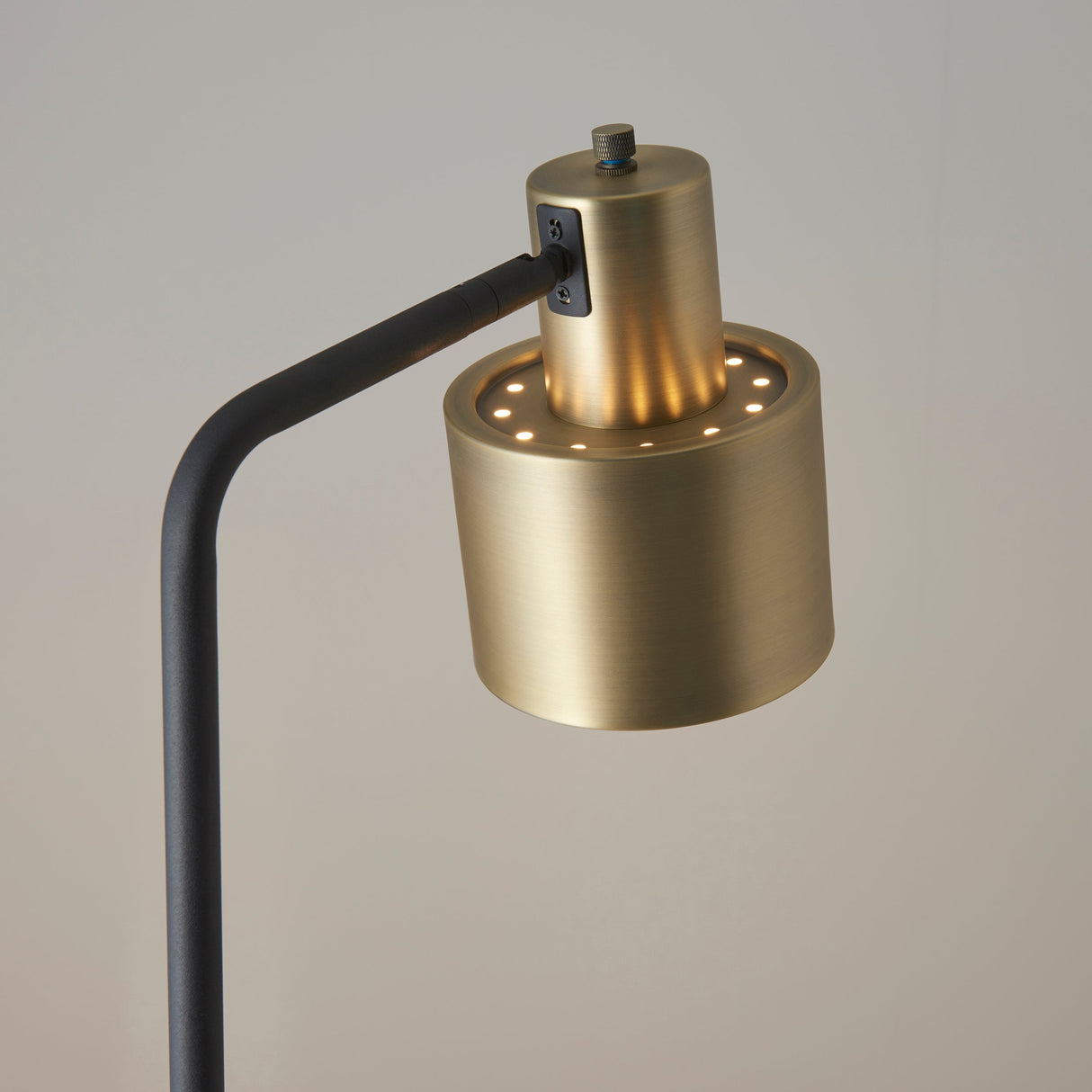 Endon Mayfield Floor Lamp Antique Brass –  from Amos Lighting + Home