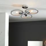 Amos Merola Bathroom Semi flush Ceiling Light –  from Amos Lighting + Home