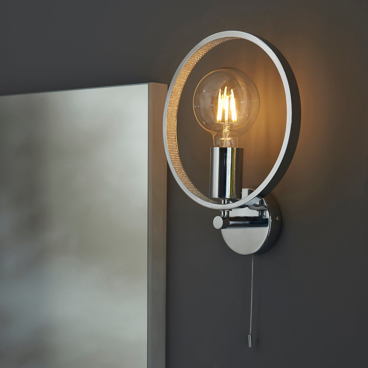 Amos Merola Bathroom Wall Light –  from Amos Lighting + Home