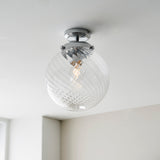 Amos Milston Bathroom Ceiling Light –  from Amos Lighting + Home