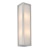 Endon Newham Bathroom Wall Light Opal Large –  from Amos Lighting + Home