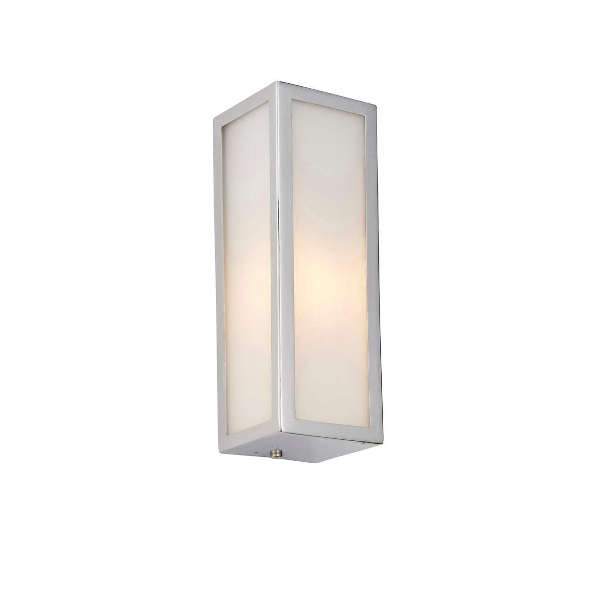 Endon Newham Bathroom Wall Light Opal Small –  from Amos Lighting + Home