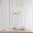 Amos Nixon 3lt Pendant Brass –  from Amos Lighting + Home