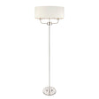 Amos Nixon Floor Lamp Bright Nickel –  from Amos Lighting + Home