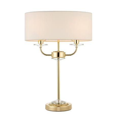 Amos Nixon Table Lamp Brass –  from Amos Lighting + Home