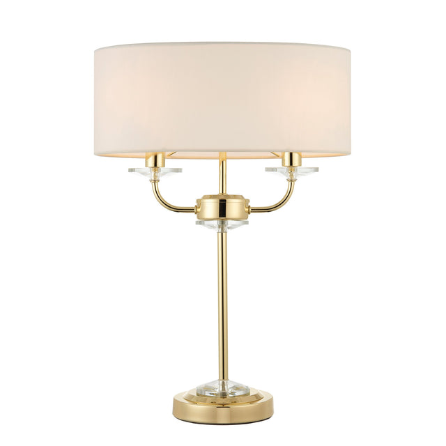 Amos Nixon Table Lamp Brass –  from Amos Lighting + Home