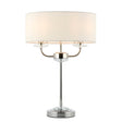 Amos Nixon Table Lamp Bright Nickel –  from Amos Lighting + Home