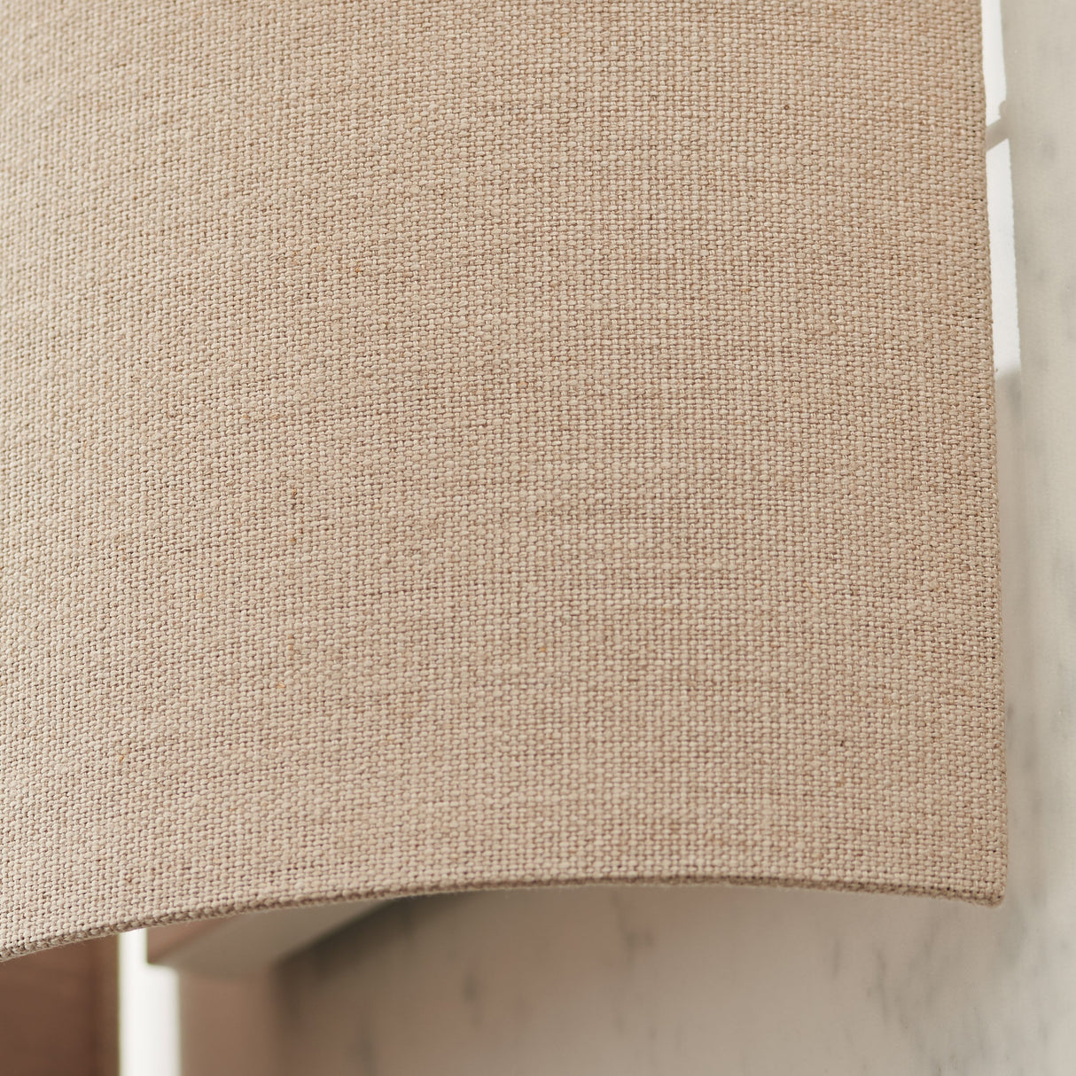 Amos Obi Wall Light Natural Linen –  from Amos Lighting + Home