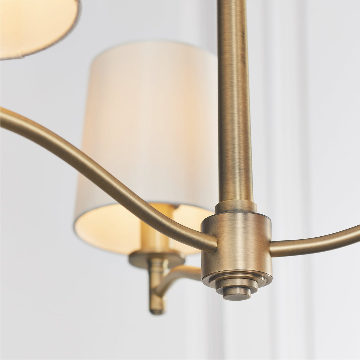 Endon Ortona 3lt Pendant Antique Brass –  from Amos Lighting + Home