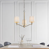 Endon Ortona 3lt Pendant Antique Brass –  from Amos Lighting + Home