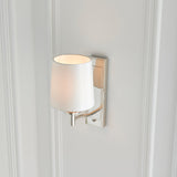 Endon Ortona Wall Light Nickel –  from Amos Lighting + Home