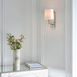 Endon Ortona Wall Light Nickel –  from Amos Lighting + Home