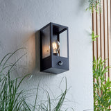 Endon Oxford Outdoor PIR Wall Light Black –  from Amos Lighting + Home