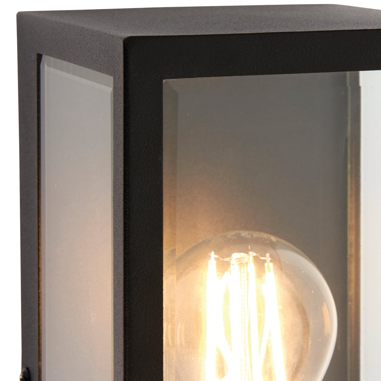 Endon Oxford Outdoor Wall Light Black –  from Amos Lighting + Home