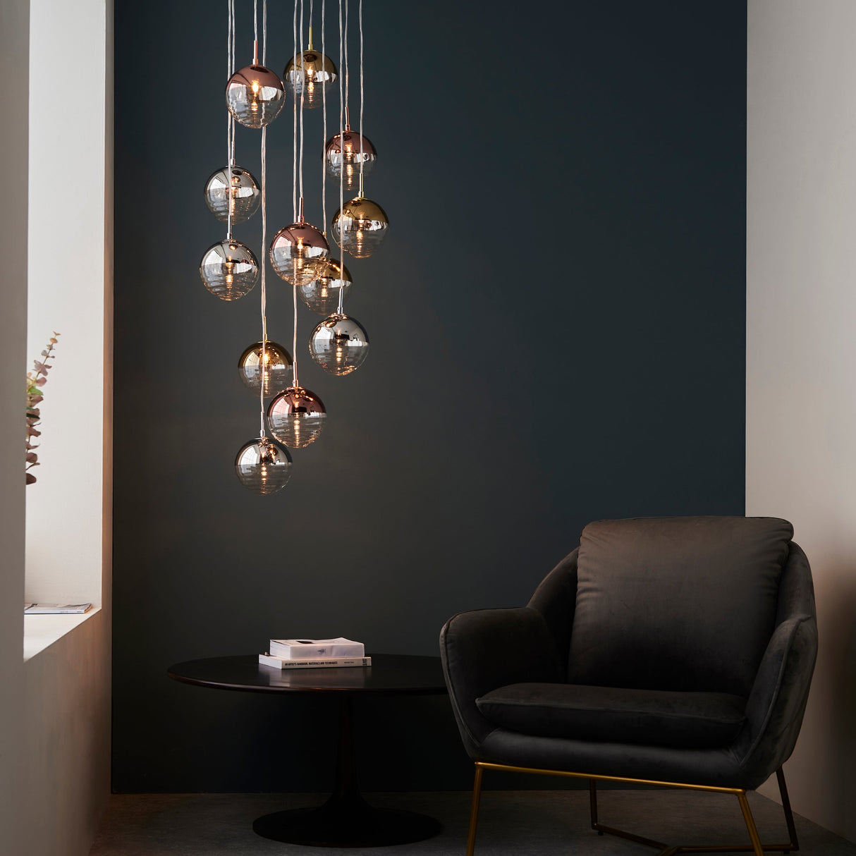 Endon Paloma 12lt Cluster Pendant –  from Amos Lighting + Home