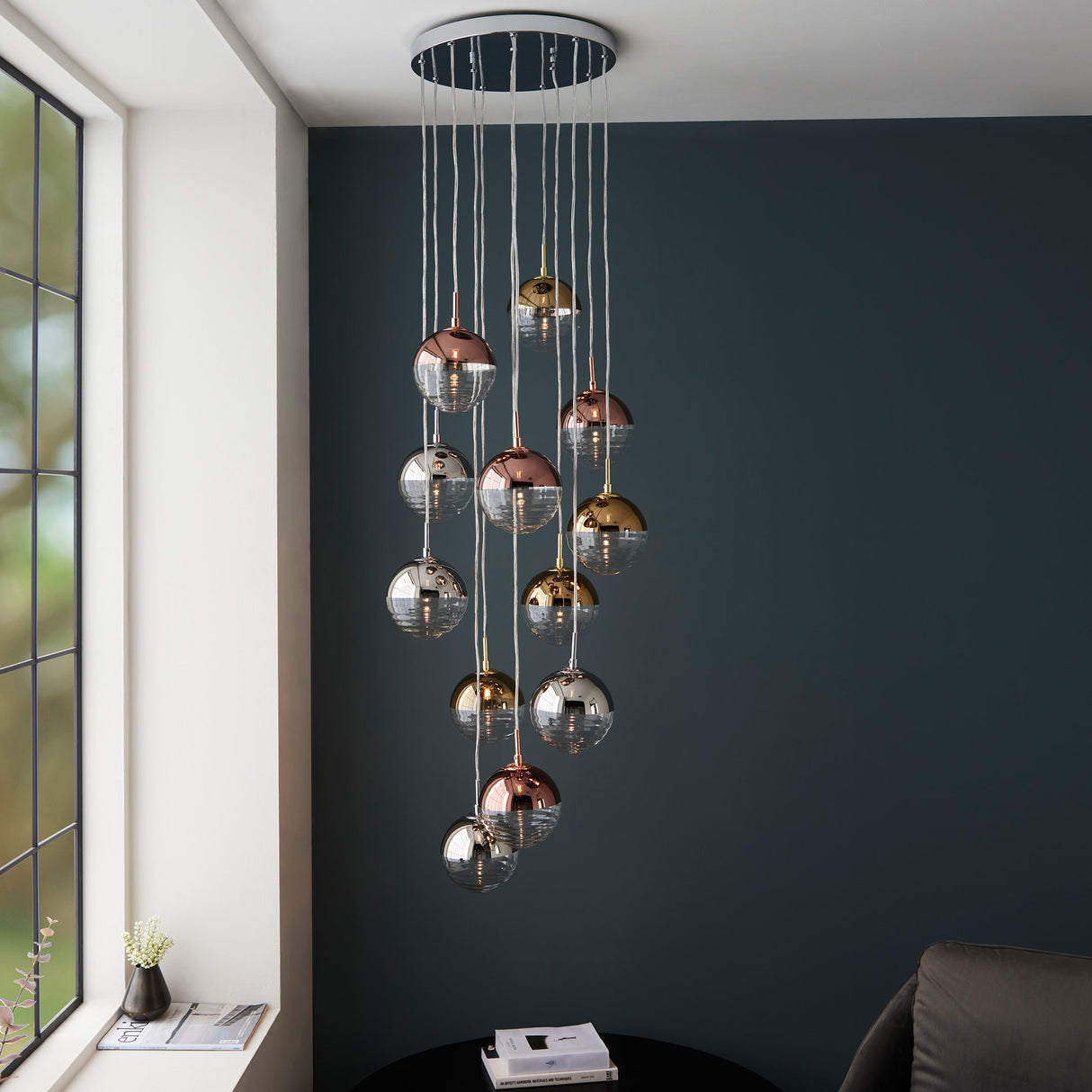 Endon Paloma 12lt Cluster Pendant –  from Amos Lighting + Home