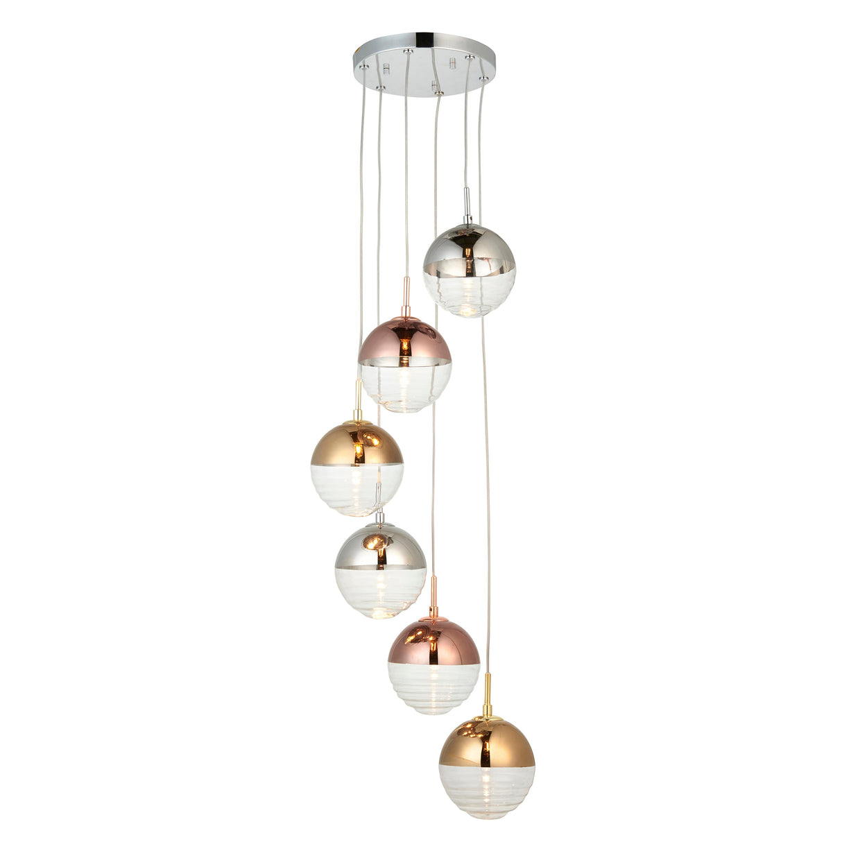 Endon Paloma 6lt Cluster Pendant –  from Amos Lighting + Home